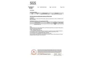 環保測試報告 PFAS CANEC25009106005